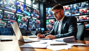 Covering the latest updates on suntimesnews.com in an energetic newsroom environment.