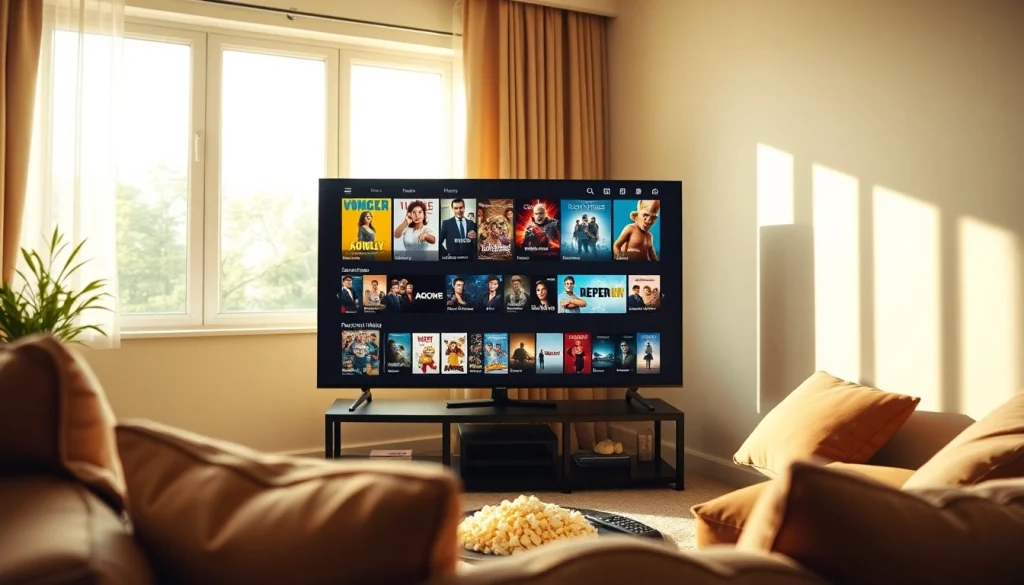 ดูหนังออนไลน์ ในบรรยากาศห้องนั่งเล่นที่อบอุ่นและน่าผ่อนคลาย