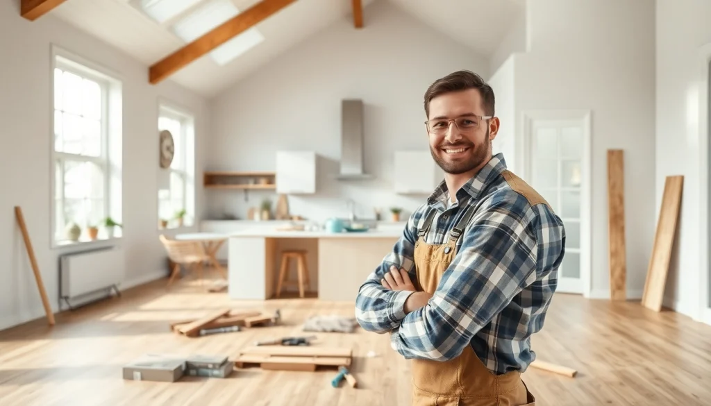 Revamp your home renovation with expert craftsmanship in a bright kitchen setting.