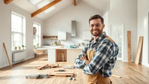 Revamp your home renovation with expert craftsmanship in a bright kitchen setting.