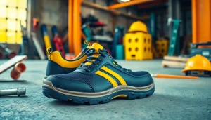 Showcasing Safety Jogger safety shoes Kenya, emphasizing protection and style in a work environment.