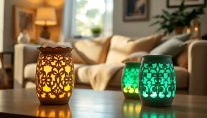 Enjoy delightful scents from elegant wax warmers at https://www.scentswarmers.com in a cozy setting.