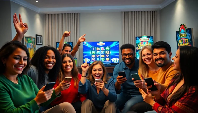 Celebrate wins at the best online casinos in Canada with happy players in a cozy gaming environment.