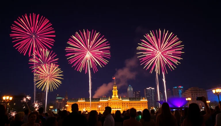 Experience stunning fireworks display at https://5starfireworks.co.uk, illuminating the night sky with vibrant colors.
