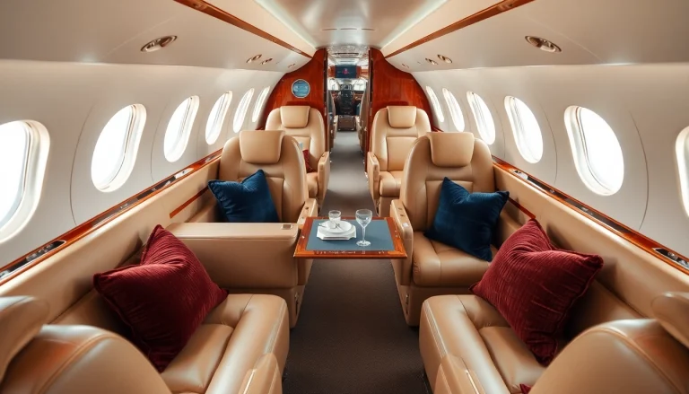 Experience luxurious private jet interiors with tailored features at https://flymarquis.com.