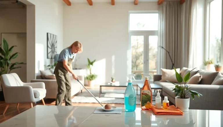 Transform your space with expert Cleaning service, showcasing a pristine living room.