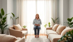 Sophrologieetbienetre.fr encourages relaxation and mental health support in a calm setting.