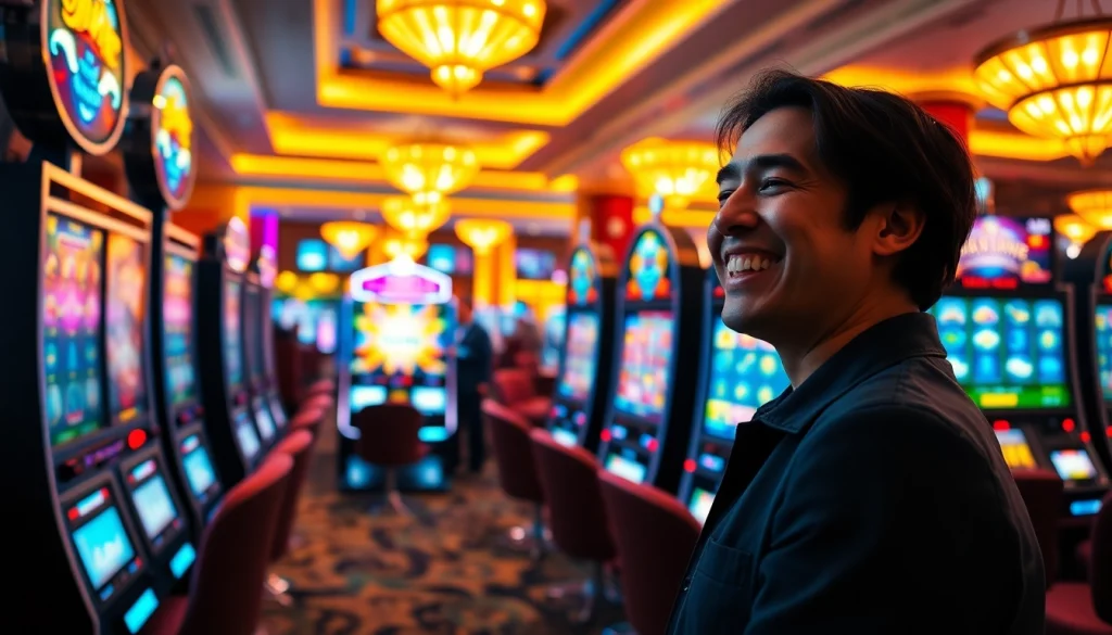 Memenangkan slot gacor terpercaya di kasino dengan pemain bahagia.