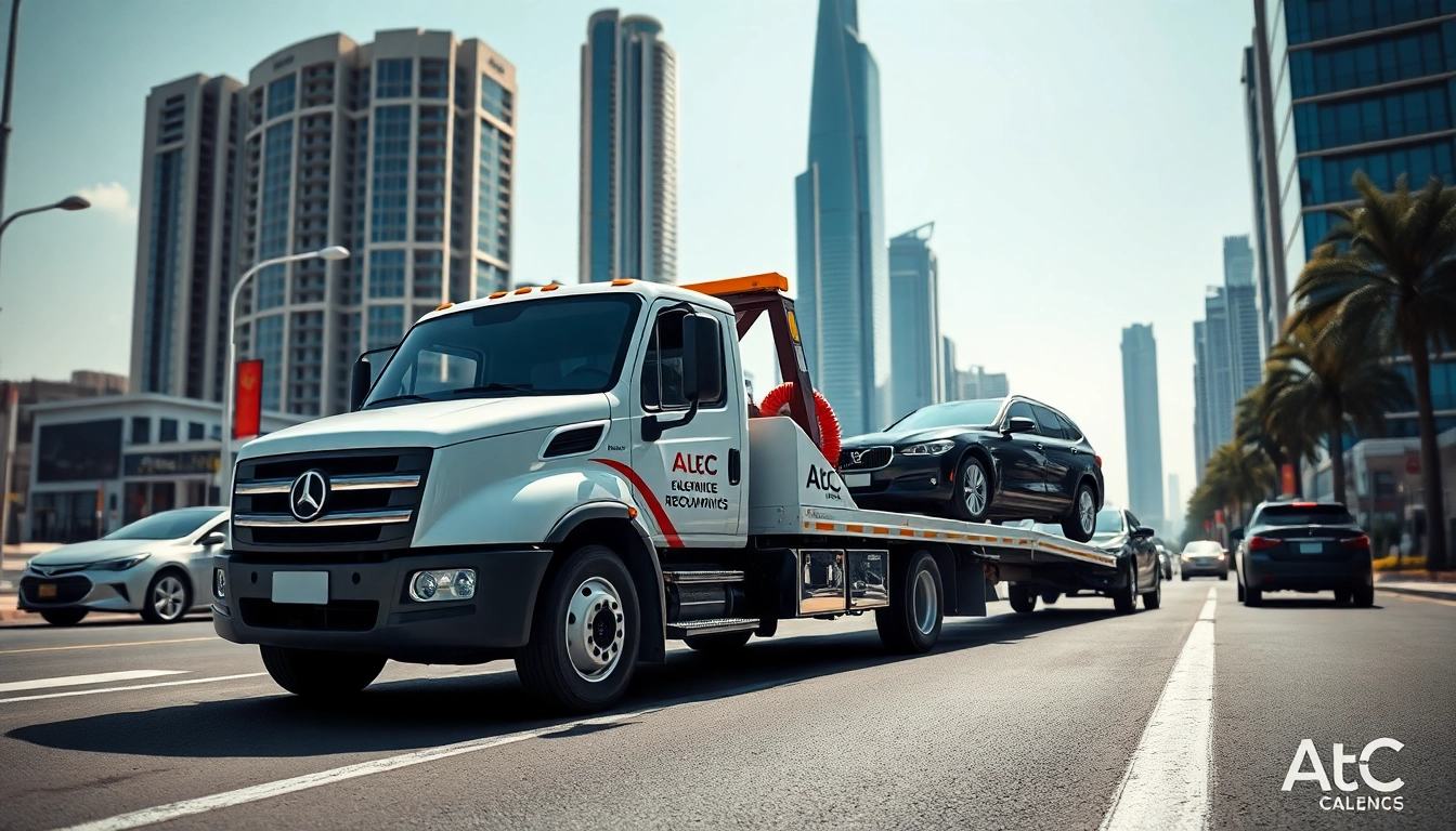 Efficient and Reliable Car Recovery Services in Dubai at https://trtrecoveryuae.com