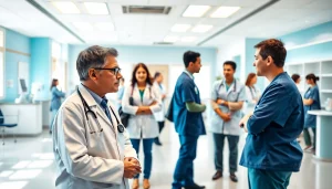 Engaging healthcare professionals at https://www.medexdtc.com providing personalized care in a warm environment.