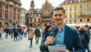 Covering daily news in Sumy: A journalist engaging locals at https://sumytoday.in.ua.