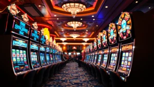 เล่นสล็อตออนไลน์ พร้อมบรรยากาศคาสิโนที่ตื่นเต้นรอบข้าง