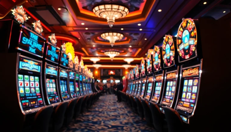 เล่นสล็อตออนไลน์ พร้อมบรรยากาศคาสิโนที่ตื่นเต้นรอบข้าง