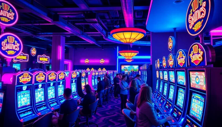 Menangkan permainan slot walettoto dengan keramaian kasino yang ceria.