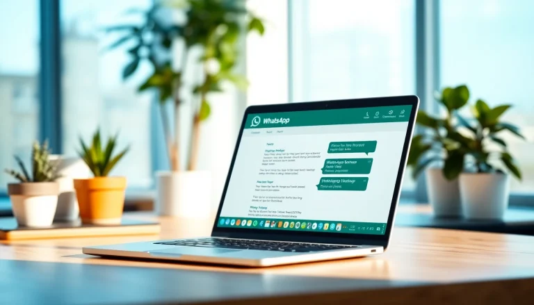 View the CRM platform interface at https://whatalker.com with WhatsApp features highlighted.