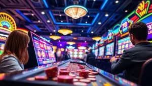 Menampilkan petanitoto dalam lingkungan kasino online yang dinamis dan menarik.