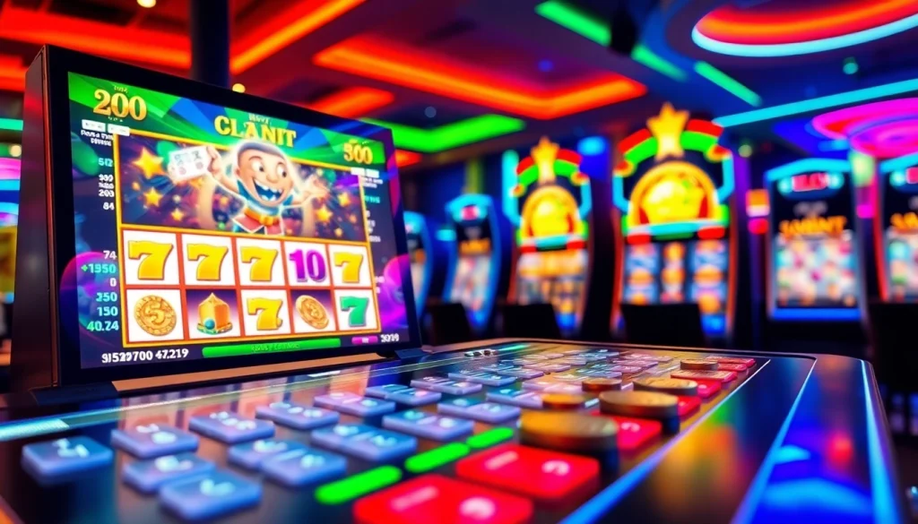 Menggambarkan petanitoto dalam suasana permainan slot online yang menarik dengan penghargaan uang nyata.