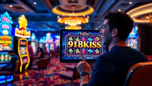 สลอลที่น่าตื่นเต้นในเกม 918kiss slot ที่ให้ประสบการณ์การเล่นที่สนุกสนาน