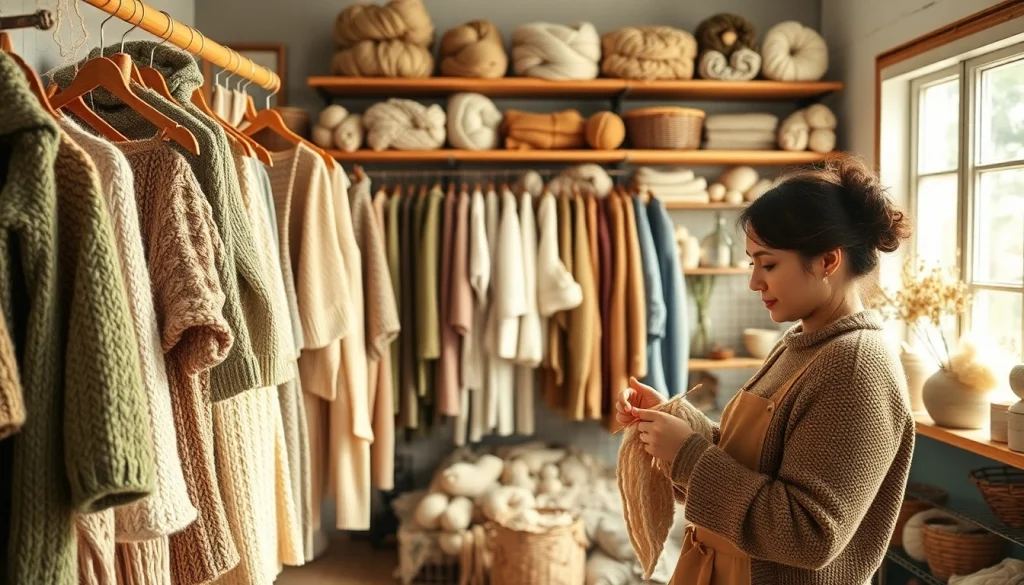 Showcase of handcrafted fashion pieces at https://www.ound-ound.com highlighting sustainable textiles.