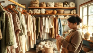 Showcase of handcrafted fashion pieces at https://www.ound-ound.com highlighting sustainable textiles.