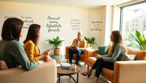 glownexis.com에서 다양한 라이프스타일 코칭을 제공하는 현장 모습