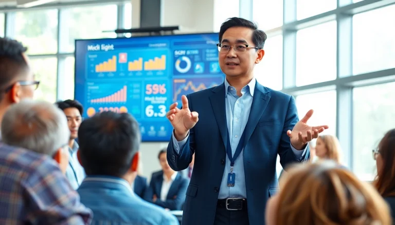 신용카드 현금화의 전략을 설명하는 전문가의 모습과 적극적인 참여자들.