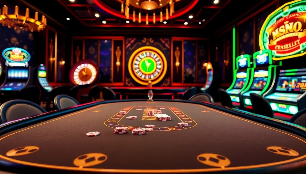Experience thrilling gameplay at MM 88 casino with poker chips, cards, and a vibrant roulette wheel.