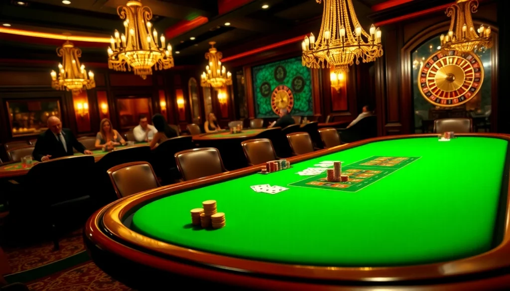 Experience the exhilarating ambiance of PS99 casino with poker chips and cards in play.