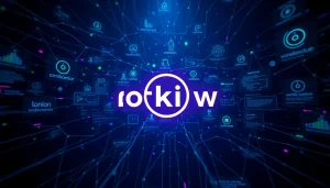 Explore the hidden layers of the dark web with a visual representation of the hidden wiki 1 and .onion services.